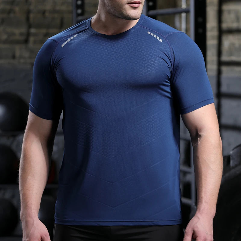 T-shirt Léger Sport Homme Manches Courtes