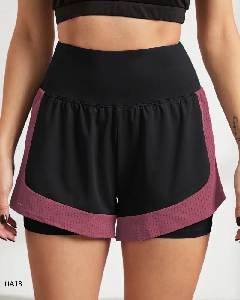 Short Sport Femme 2 en 1