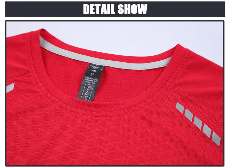 T-shirt Léger Sport Homme Manches Courtes