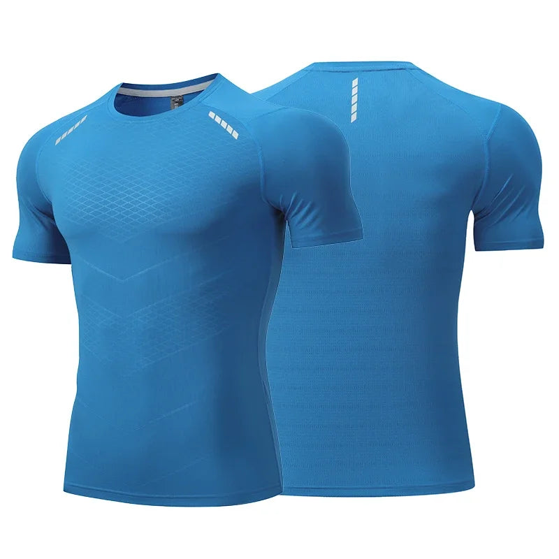 T-shirt Léger Sport Homme Manches Courtes
