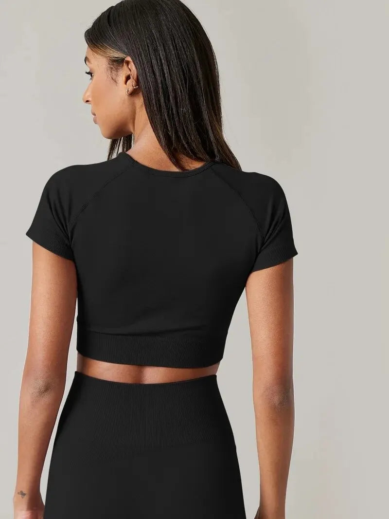 T-Shirt Court Fit Femme