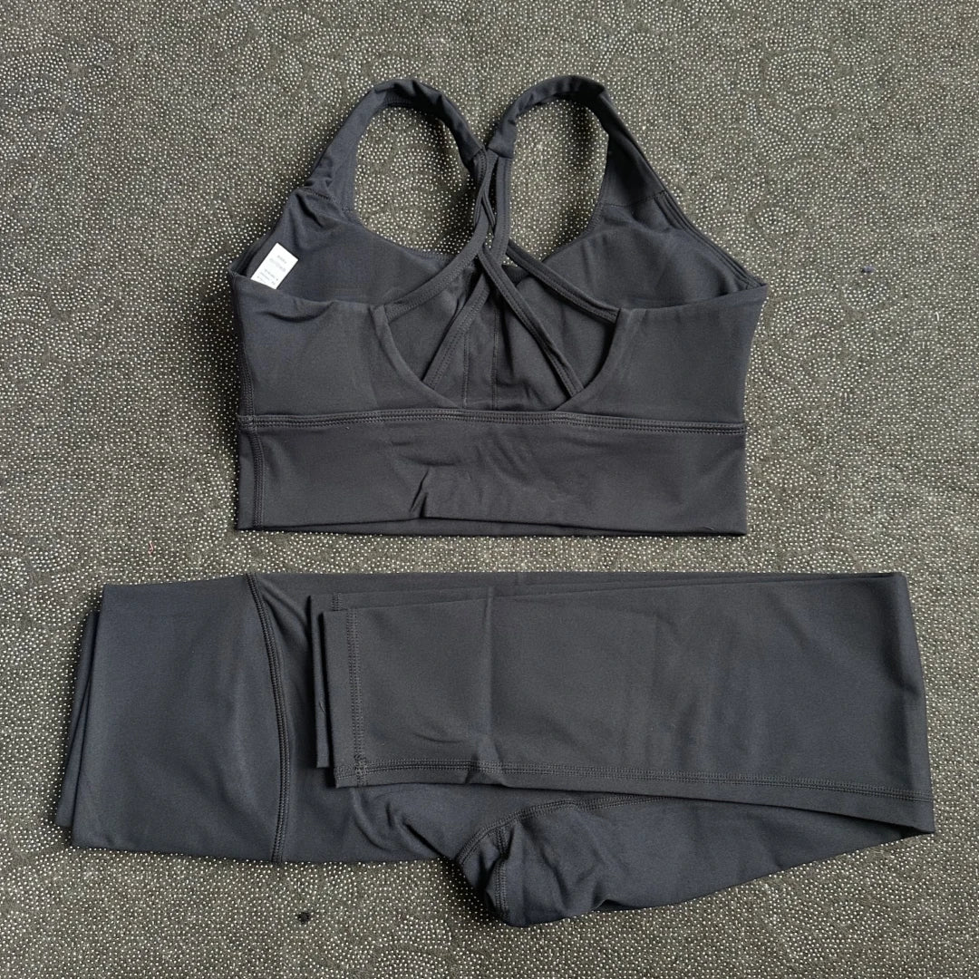 Ensemble Fitness Brassière Legging