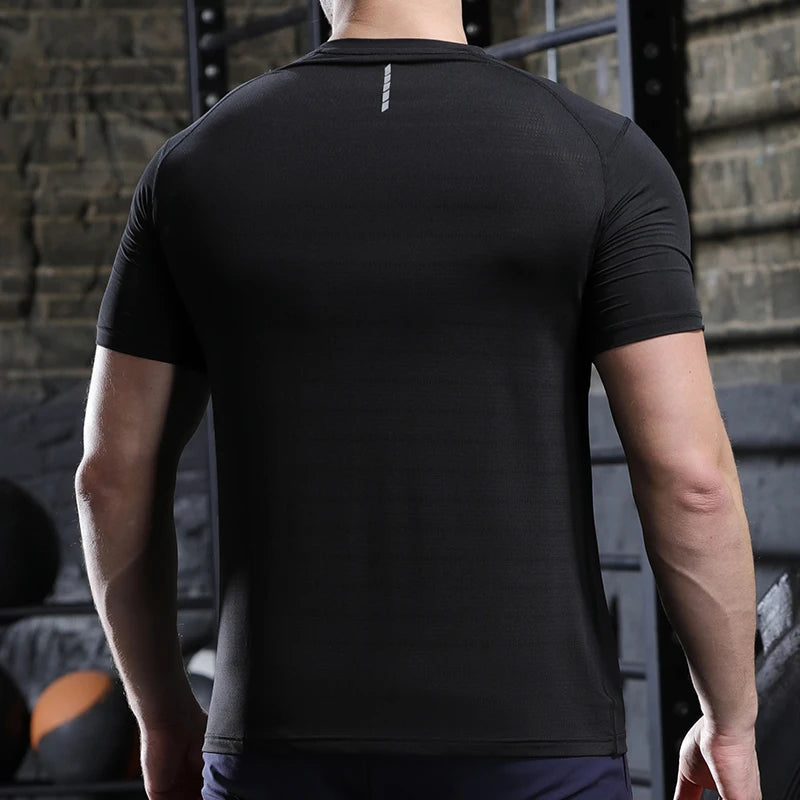 T-shirt Léger Sport Homme Manches Courtes