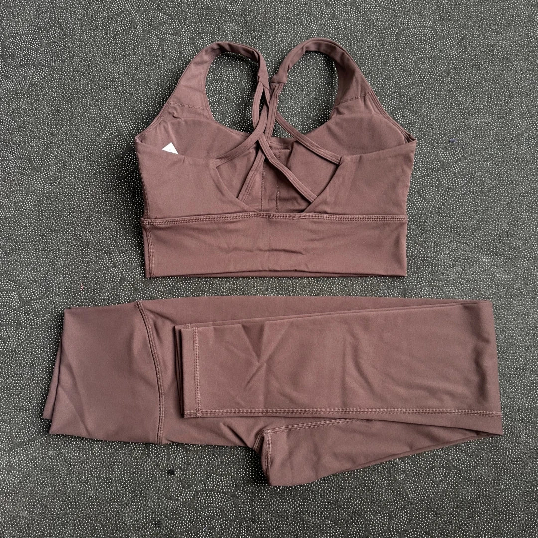 Ensemble Fitness Brassière Legging