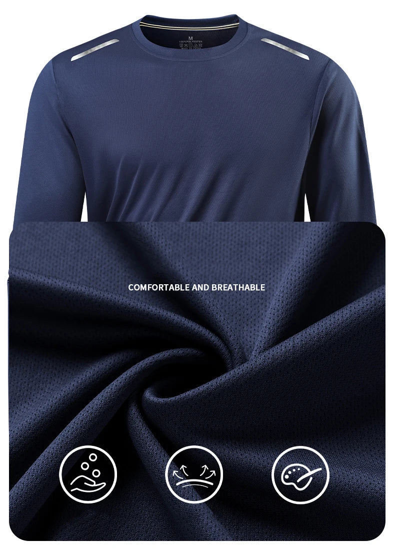 T-shirt Sport Homme Manches Longues