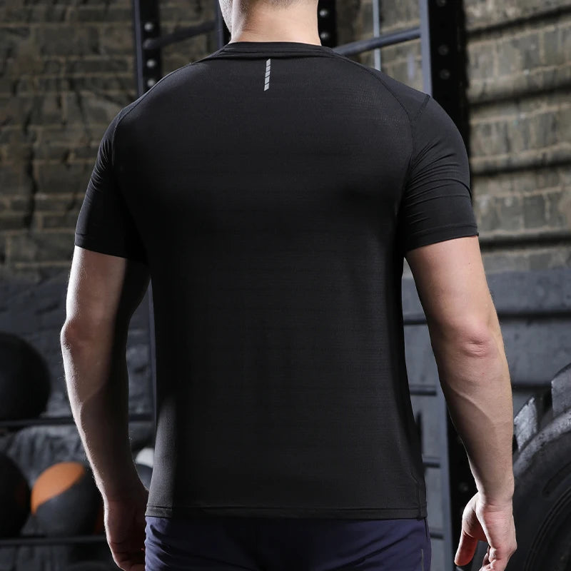 T-shirt Léger Sport Homme Manches Courtes