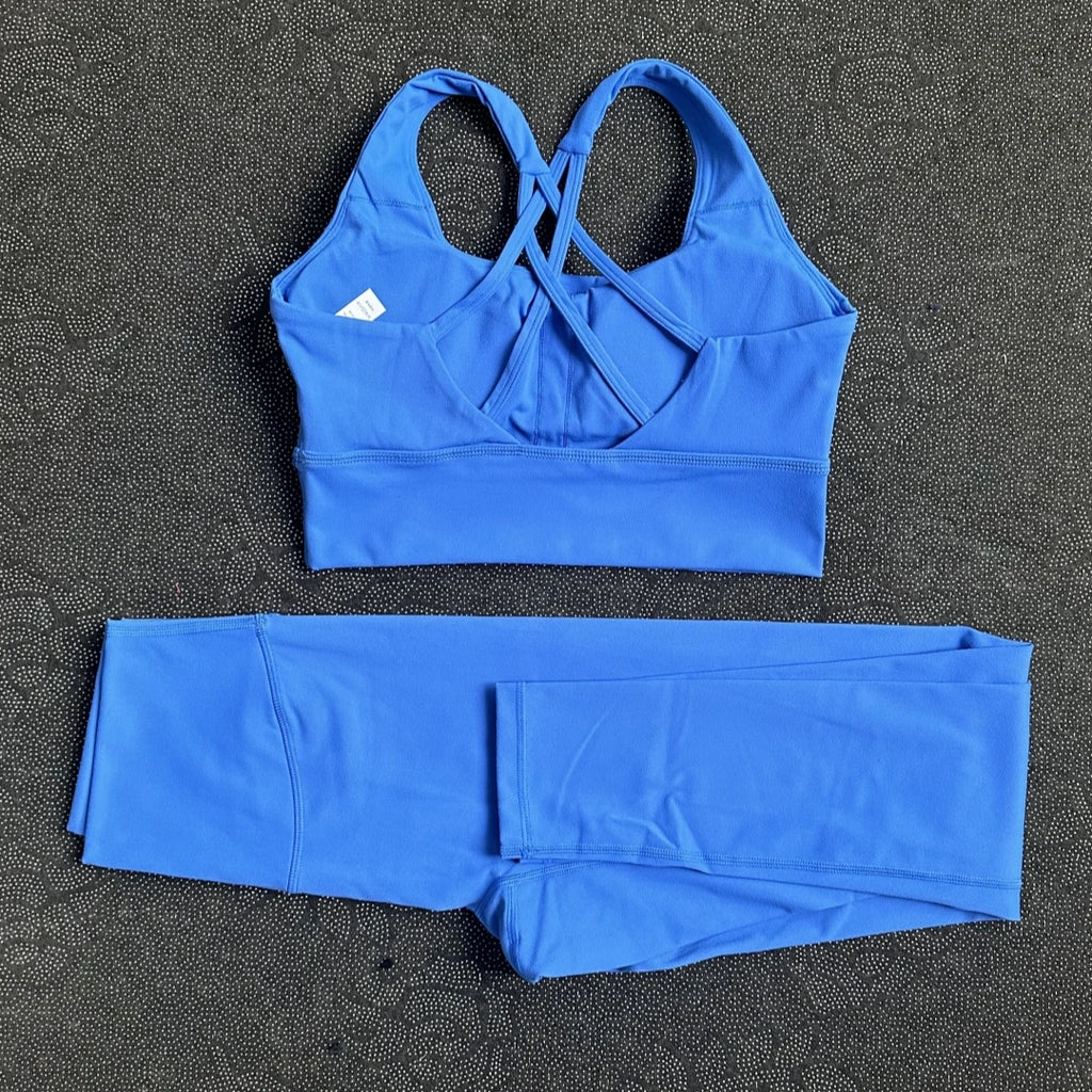 Ensemble Fitness Brassière Legging