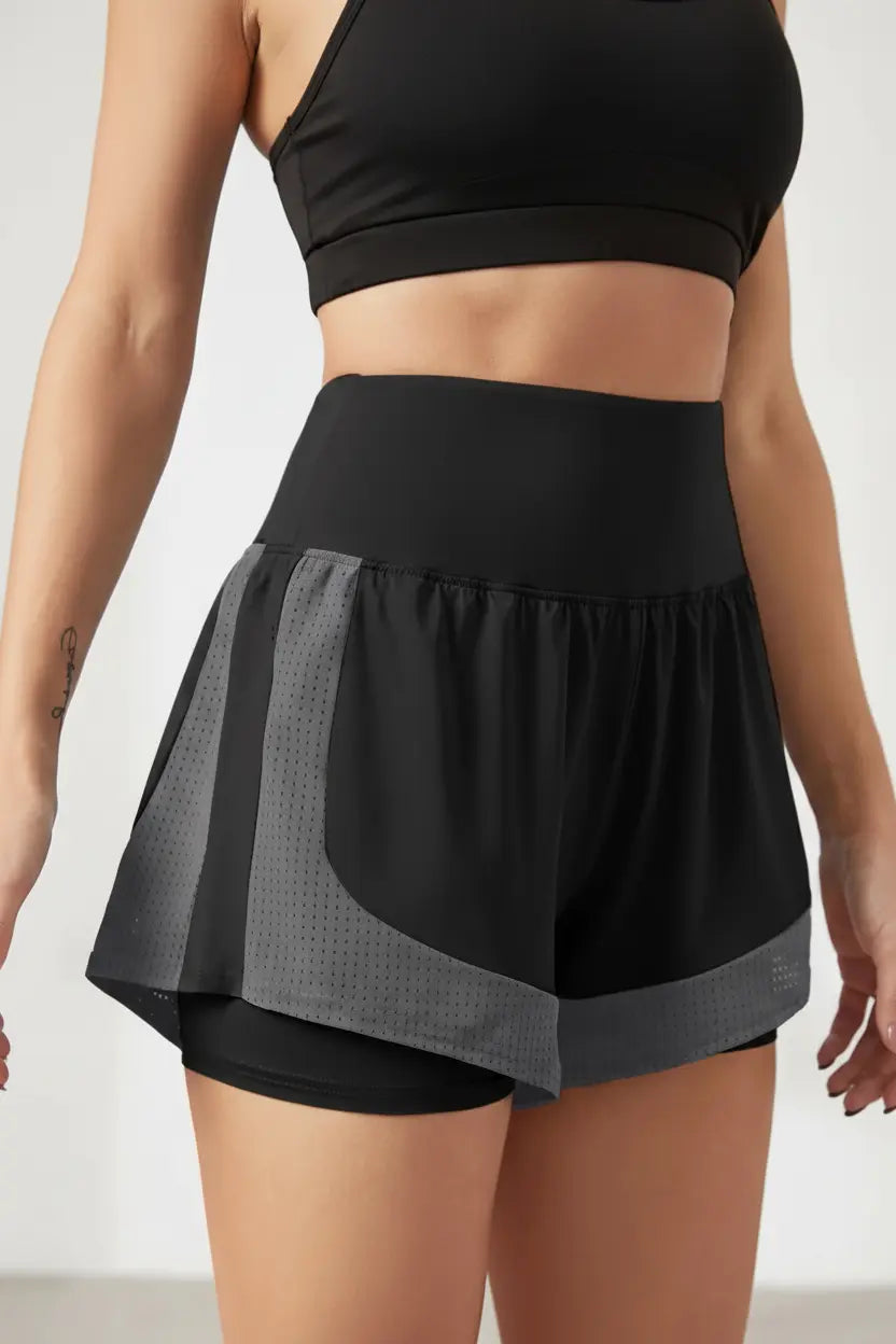 Short Sport Femme 2 en 1