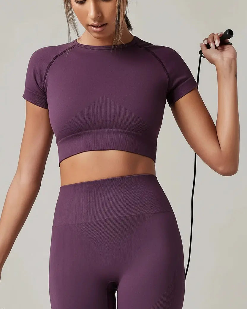 T-Shirt Court Fit Femme